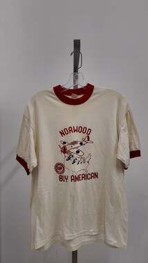 Vintage 70s/80s Norwood UAW Local 674 Buy American T-Shirt - Artex (XL)